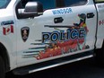 A vehicle of the Windsor Police Service's Amherstburg detachment.