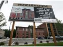 Housing affordability and attainability increasingly a challenge for Canadians. A new apartment complex on Wyandotte Street East in Windsor with leasing availability is shown on Tuesday, Aug. 15, 2023.