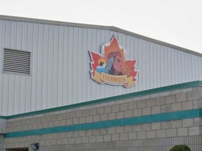Tecumseh Arena and Recreation Complex is shown in this Google Maps image.