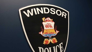Windsor Police Service emblem.