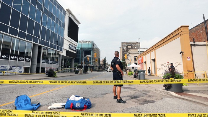 Downtown shooting survivor testifies at Windsor murder trial