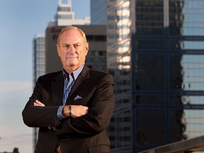 Business magnate Jim Treliving in 2012 in Edmonton — the city where his introduction to pizza would change the course of his life.