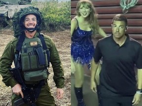 A security guard who protected Taylor Swift at one of the shows on her Eras Tour has reportedly returned to Israel to fight Hamas.
