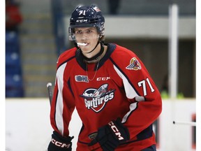 The Windsor Spitfires will be without rookie centre Jack Nesbitt while he plays for Canada at the World Under-17 Hockey Challenge in P.E.I.