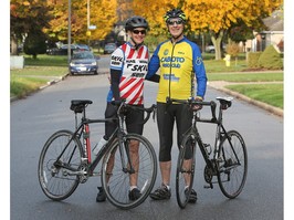 two-time olympian kelly-ann wa, left, is shown with her father gordon way, 89, in lasalle.