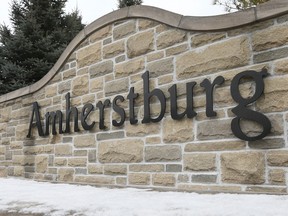Amherstburg sign