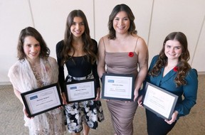 Four young women awarded Athena scholarship 6 Athena Scholarship recipients