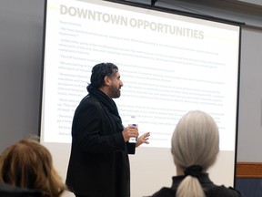 Agostino talks about security downtown