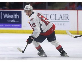 Valentin Zhugin scored the shootout winner for the Windsor Spitfires in Saturday's 4-3 road win over the Owen Sound Attack.