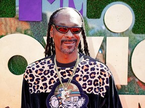 Snoop Dogg at the 2022 MTV Movie Awards.