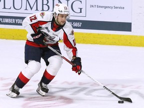 Ryan Abraham had three goals and five points for the Windsor Spitfires in a pair of overtime losses on the weekend.