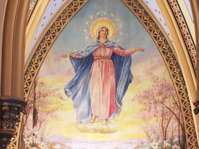 The Lady of Assumption painting