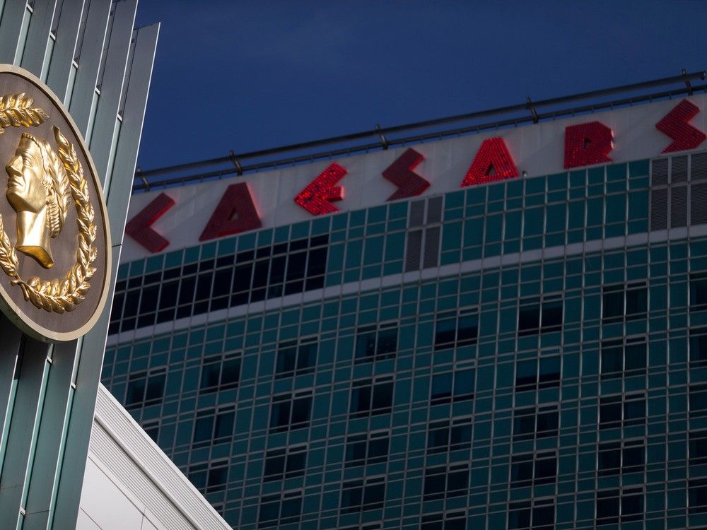 Caesars Windsor is seen on Oct. 22, 2021.