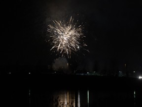 fuegos artificiales de la salle