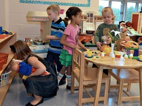The Ontario government has announced it's developing a 'back-to-basics' curriculum for Ontario kindergarten students.