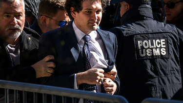 FTX founder Sam Bankman-Fried arrives at the U.S. federal courthouse in New York on March 30, 2023.