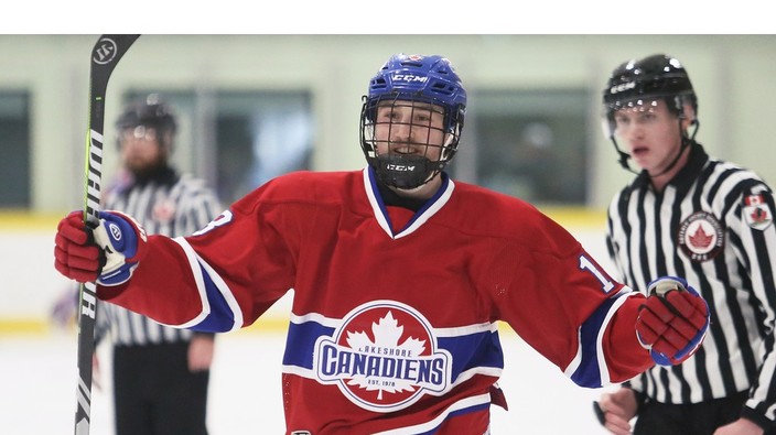 The Lakeshore Canadiens are one way away from the Schmalz Cup final.
