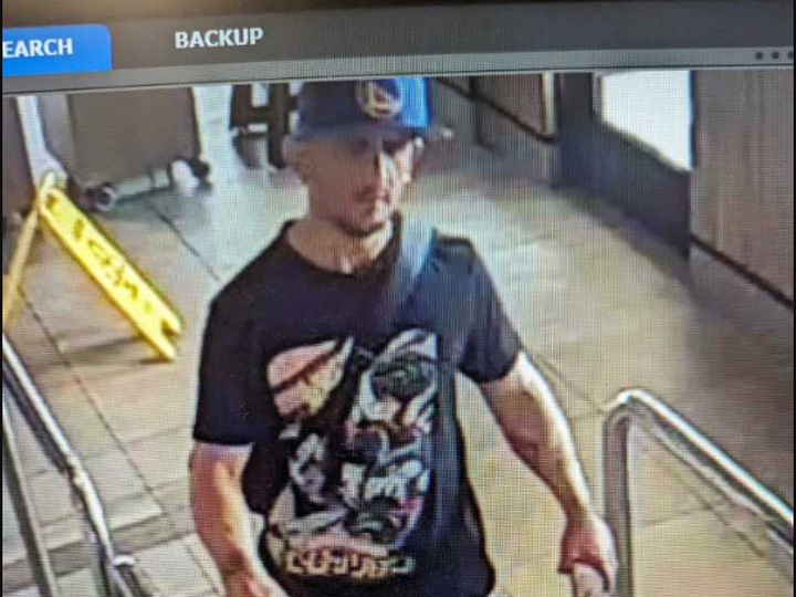  Windsor police released this photo of a suspect they were searching for Tuesday afternoon after receiving a report of a man with a knife near California Avenue and Tecumseh Road West.