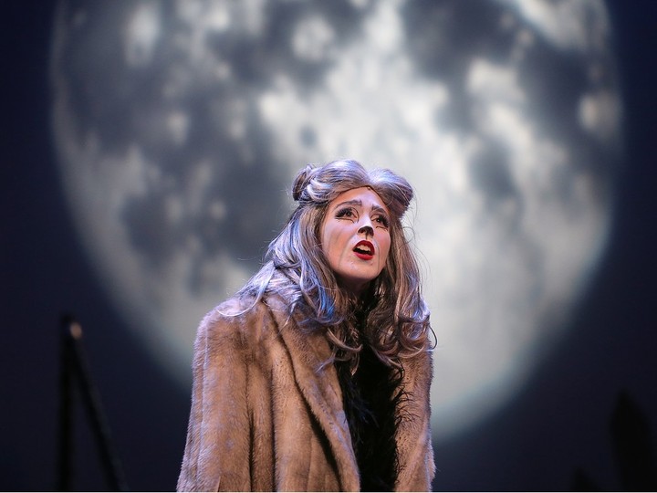  St. Clair College performing arts student Gracienne Swarbick is shown as Grizabella during a rehearsal of CATS on Tuesday at the Chrysler Theatre in downtown Windsor.