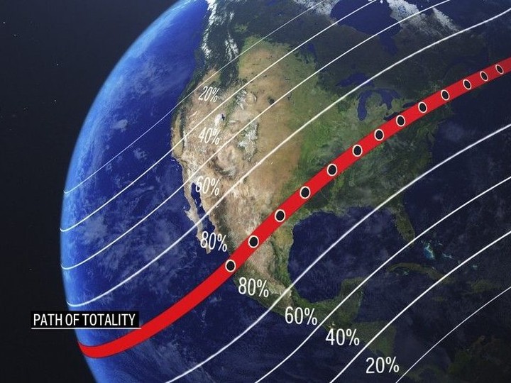  A total solar eclipse April 8 will be visible across a swath of North America. An estimated 44 million people live inside the path of totality stretching from Mazatlan, Mexico, to Newfoundland, and including parts of Essex County.