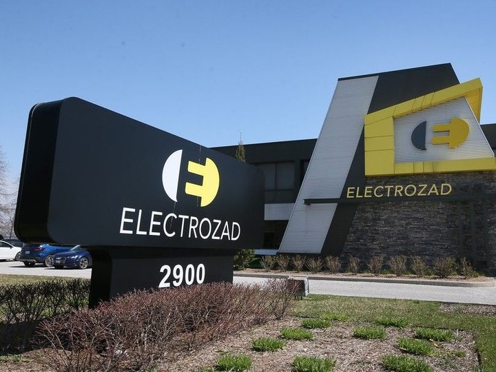  The exterior of Electrozad in Windsor is shown on Tuesday, April 9, 2024.