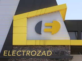 Electrozad sign