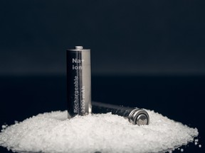 Sodium battery illustration