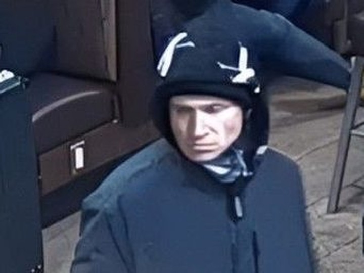  Windsor police released this image on Monday of a man wanted in relation to an attempted break and enter at a city commercial business on March 25.