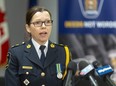 London deputy police Chief Trish McIntyre and two other senior officers are off the job on medical leave. (Free Press File photo)