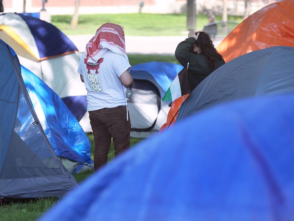 Tents at UWindsor