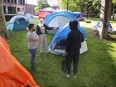 UWindsor tent encampment