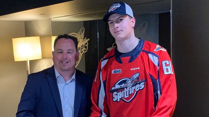 Ethan Belchetz is officially on board with the Windsor Spitfires.