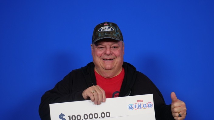 Retired Windsor grandfather wins $100,000 on instant bingo card
