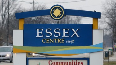 Town of Essex sign