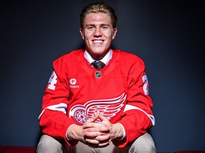 The Detroit Red Wings made Michael Brandsegg-Nygård the first Norwegian-born player ever taken in the first round of the NHL Draft.