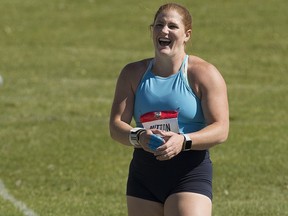 Former University of Windsor Lancers Sarah Mitton is headed to the Olympic Games after winning the women's shot put at the Canadian track and field trials in Montreal.
