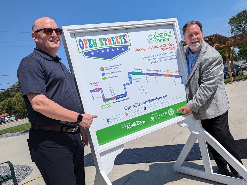  'here it comes' — for the first time, open streets windsor moves east