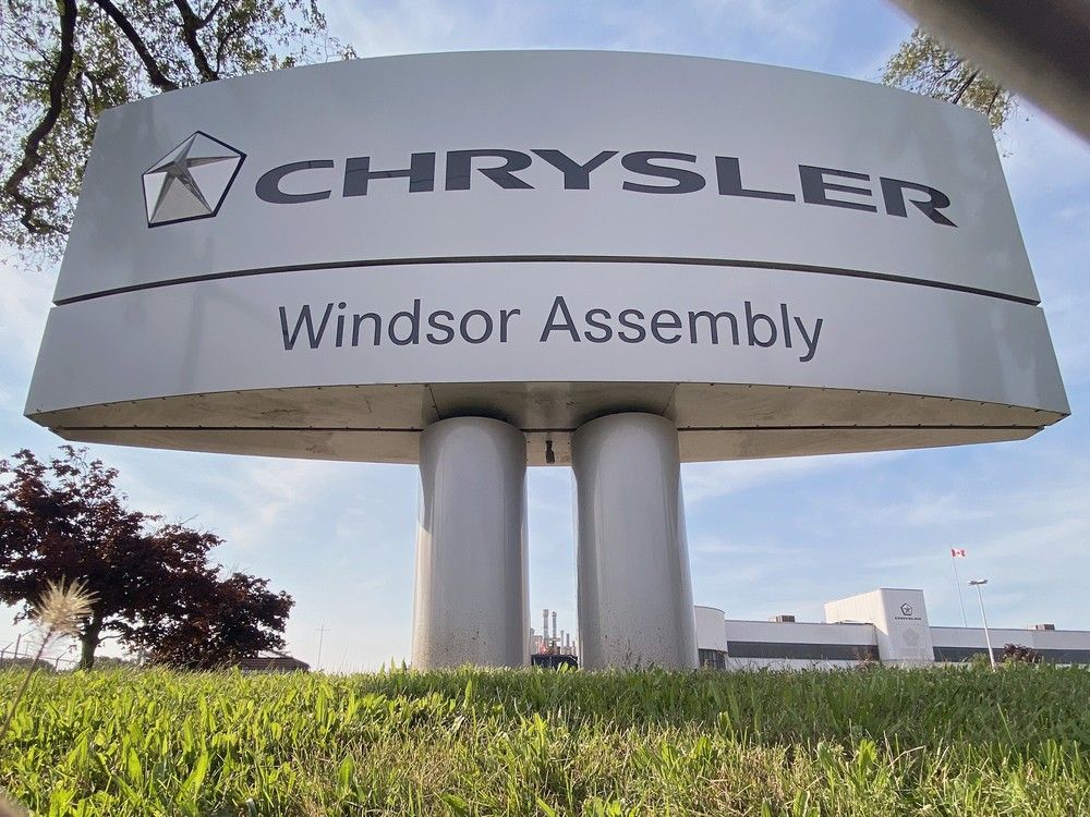 The Stellantis Chrysler Windsor Assembly Plant is shown on Friday, August 30, 2024.