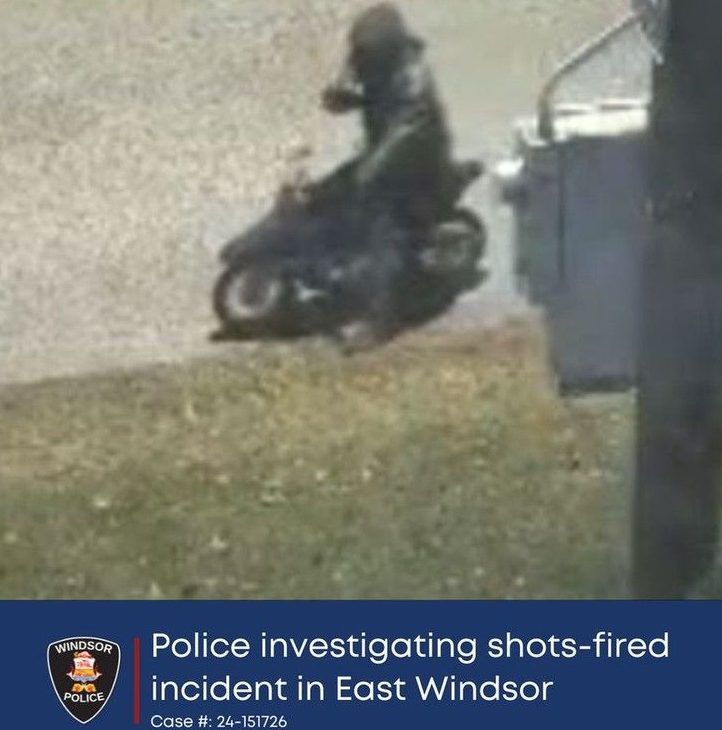  police are searching for a suspect after someone fired ‘multiple shots’ at a house in the 2000 block of jefferson boulevard on monday, dec. 16, 2024. photo provided by windsor police service