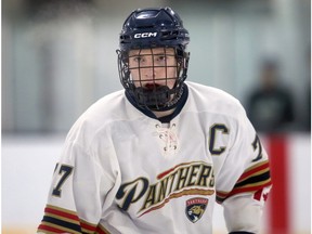 Sun County Panthers captain Jaakko Wycisk is expected to be the first selected regional player in this year's OHL draft.
