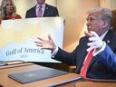 On board Air Force One en route to the Super Bowl on February 9, 2025, the president of the United States, Donald Trump, declared that he will call the Gulf of Mexico the Gulf of Mexico