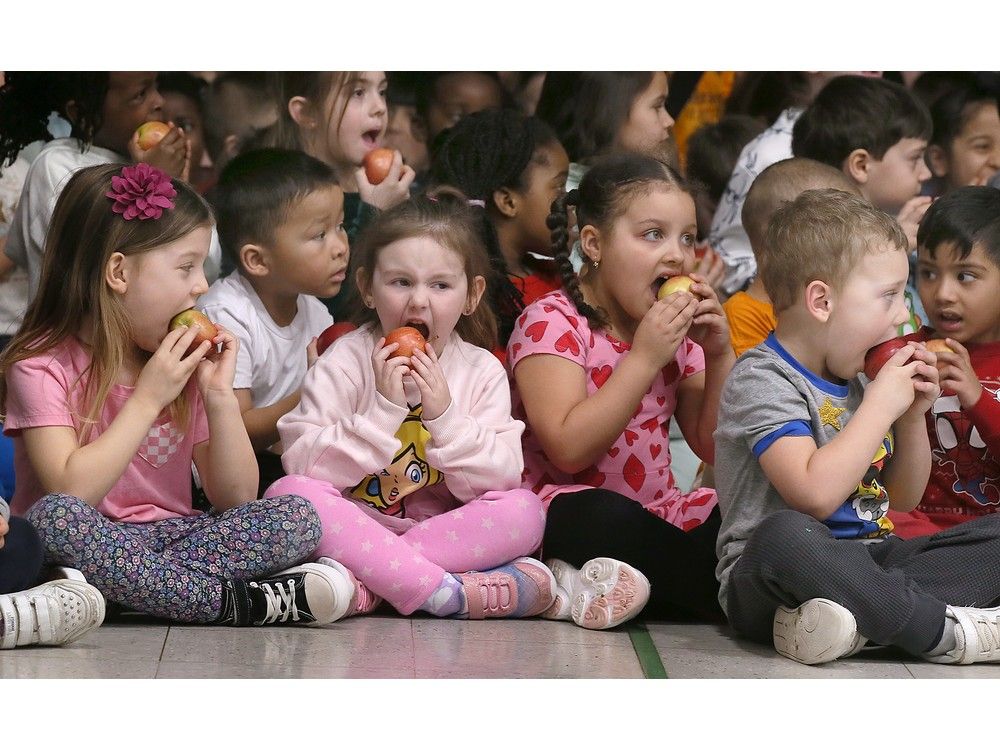 WJ Langlois Catholic School in Windsor will participate in the Grand Big Crunch event on Thursday, March 6, 2025.