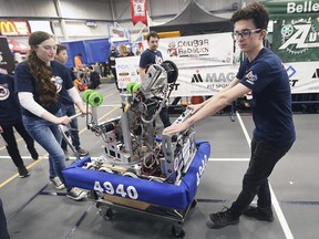 The first robot competition