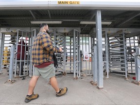 Workers entering Stellantis