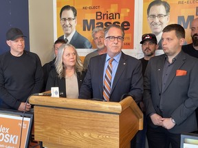 Brian Massa and other NDP candidates