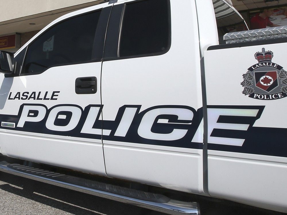 Town of LaSalle police vehicle.