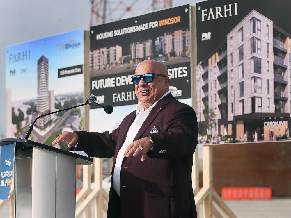 Windsor has selected London's Shmuel Farhi to inject life into a dreary and underused downtown parking lot.