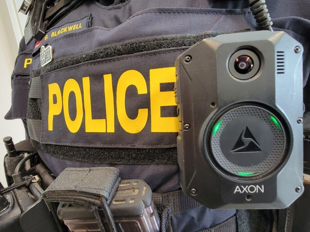 Essex County Ontario Provincial Police officers equipped with body worn cameras hit the streets Wednesday for the first time. 