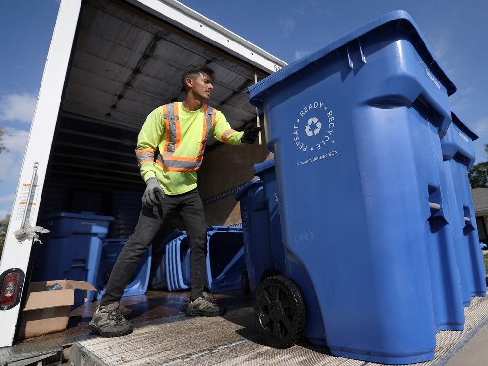 Responding to outcry from some over the large size of new recycling bins, Circular Materials is offering a smaller model upon request.
