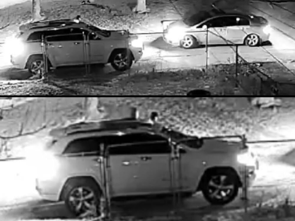 Windsor police are searching for two vehicles thought to be involved in a shots-fired incident on the city’s west side. 